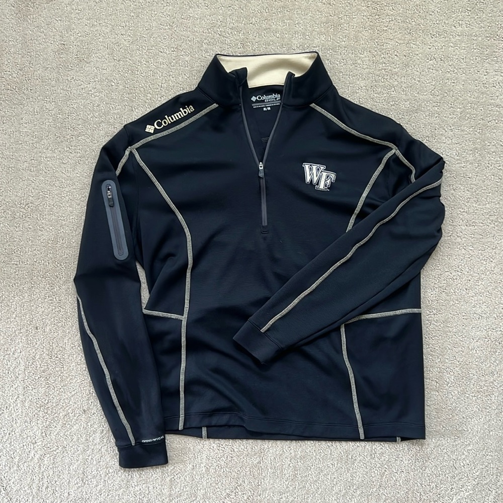 Columbia quarter zip long sleeve pull over